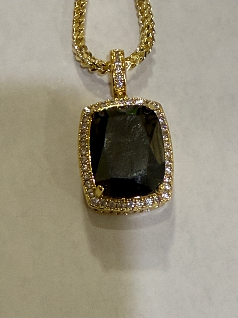King Ice Onyx Crown Julz Pendant & Necklace!🔥🔥🔥 - Picture 10 of 13